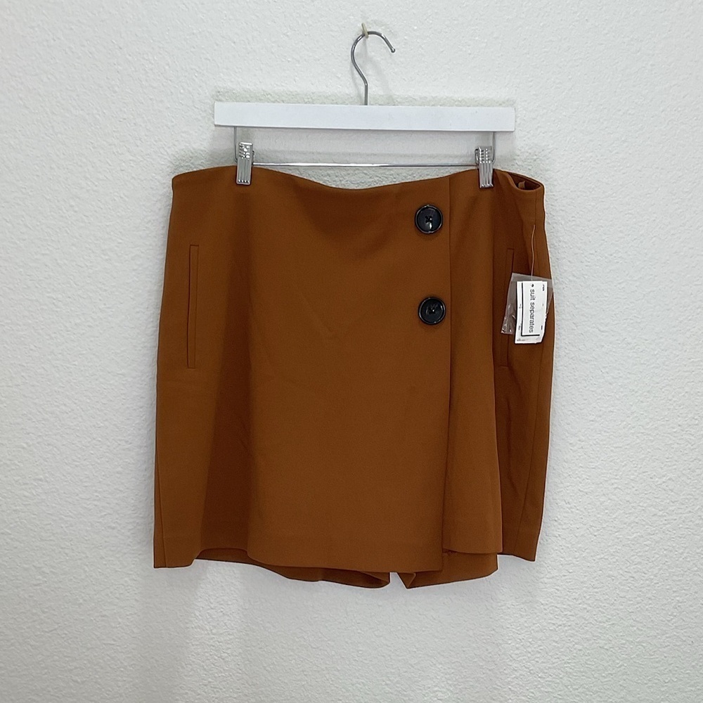 NWT Bar III Camel Suit Seperates Skirt